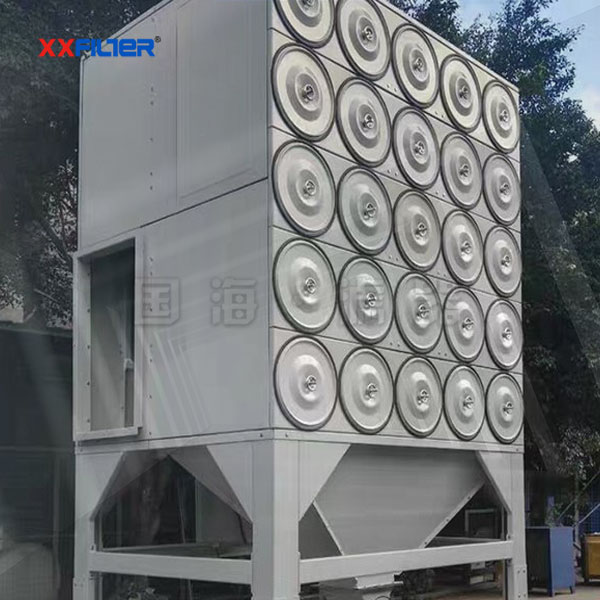 鋼廠(chǎng)水泥廠(chǎng)粉塵治理濾筒除塵器